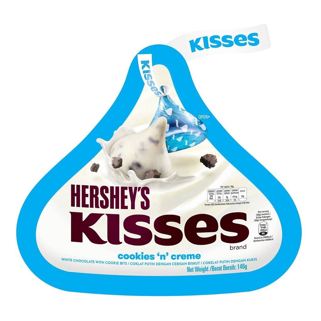 Hershey's Kisses Cookies'N'Creme  82g
